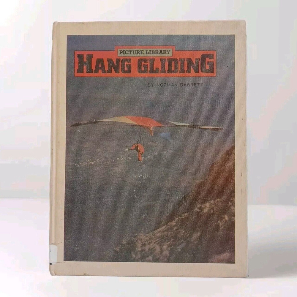 Picture Library Hang Gliding Norman Barrett Hardcover Children's Book Nonfiction